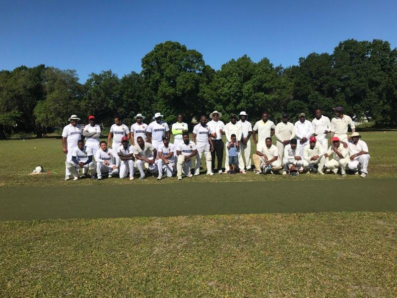 The original team playing their first over