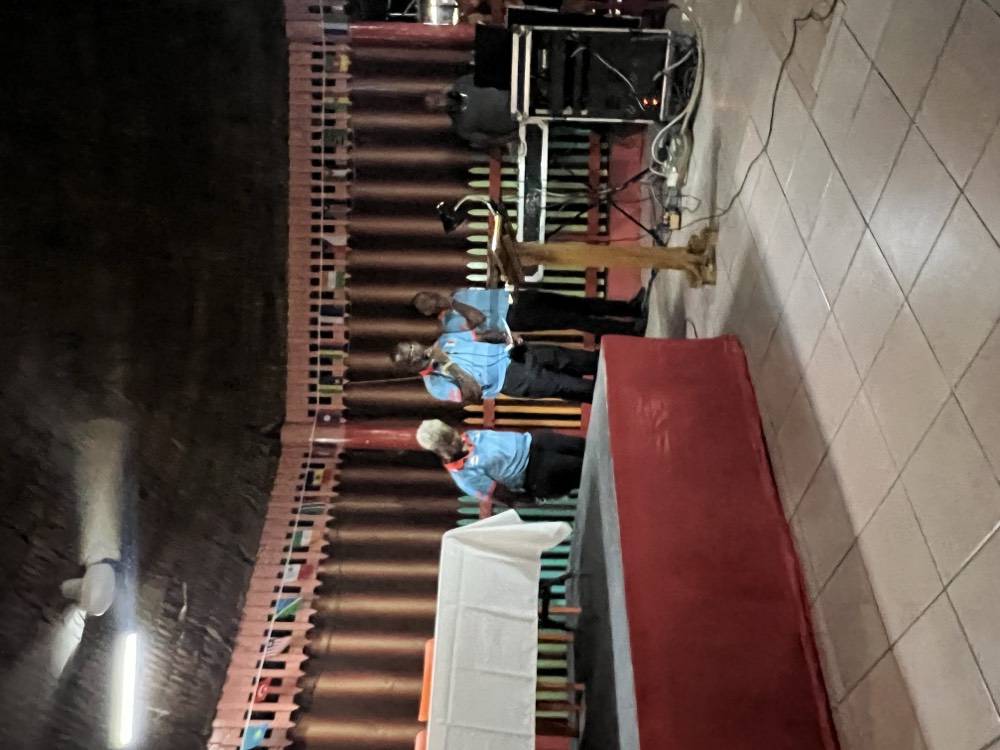 Under the flags — awards night